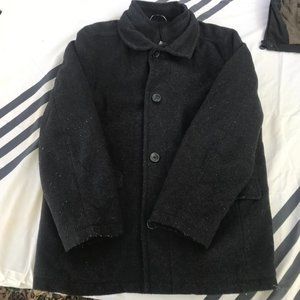 NAUTICA BLACK COAT MEN'S JACKET SIZE MEDIUM M